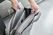 BrandCharger Metro laptop bag, grey