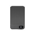 Brandcharger Powerwave 10000 wireless powerbank, gun metal