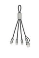 Brandcharger Trident 2 charging cable, gun metal
