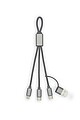 Brandcharger Trident 2 charging cable, gun metal