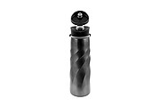 Brandcharger Vortex Athletica drinking bottle, gun metal
