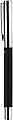 Brass rollerball pen Luan, black