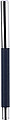 Brass rollerball pen Luan, blue