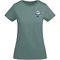 Breda organic cotton short sleeve womens t-shirt, calm blue