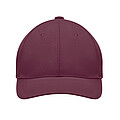 Brushed heavy cotton 6 panel Ba, burgundy