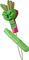 Bubble blower (50 ml) and hand clapper in one.