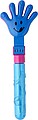 Bubble blower (50 ml) and hand clapper in one.