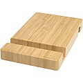 Bubup bamboo 2-angled tablet and phone stand, wood