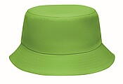 Bucket hat polyester 150 gr/m2, lime