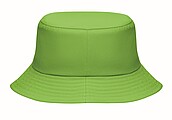 Bucket hat polyester 150 gr/m2, lime