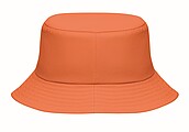 Bucket hat polyester 150 gr/m2, orange