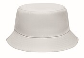 Bucket hat polyester 150 gr/m2, white