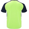 Bugatti short sleeve unisex sports t-shirt, fluor green, size 2XL