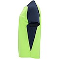 Bugatti short sleeve unisex sports t-shirt, fluor green, size 2XL