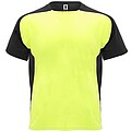Bugatti short sleeve unisex sports t-shirt, fluor yellow, size 2XL