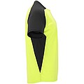 Bugatti short sleeve unisex sports t-shirt, fluor yellow, size 2XL