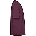 Bull short sleeve unisex oversized t-shirt, plum red