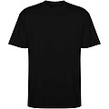 Bull short sleeve unisex oversized t-shirt, solid black