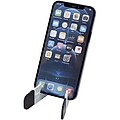 Buna recycled plastic foldable tablet and phone stand, white
