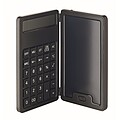 Calculator with LCD tablet, black