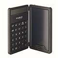 Calculator with LCD tablet, black