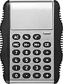 Calculator with rubber sidesSilver