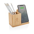 Calgary FSC® bamboo 10W wireless charger