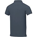 Calgary short sleeve mens polo, hale blue