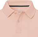 Calgary short sleeve mens polo, pink, XS