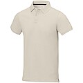 Calgary short sleeve mens polo, sandstone
