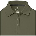 Calgary short sleeve womens polo, forest green