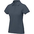 Calgary short sleeve womens polo, hale blue