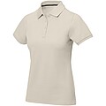 Calgary short sleeve womens polo, sandstone