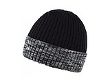 Camouflage winter hat, black
