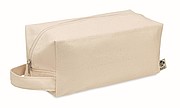 Canvas cosmetic bag 220 gr/m2