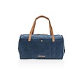 Canvas travel/weekend bag PVC free, blue