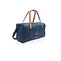 Canvas travel/weekend bag PVC free, blue