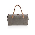 Canvas travel/weekend bag PVC free, grey