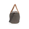 Canvas travel/weekend bag PVC free, grey