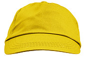 Cap, cotton twillYellow