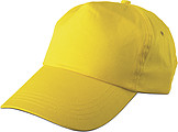 Cap, cotton twillYellow