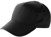 Cap with sandwich peakBlack