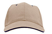 Cap with sandwich peakKhaki