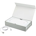 Capsule UV smartphone sanitizer with 5W wireless charging pad