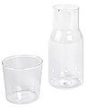 carafe with drinking glass