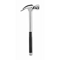 Carbon steel claw hammer, silver