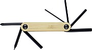 Carbon steel toolset Edna, brown