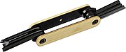 Carbon steel toolset Edna, brown