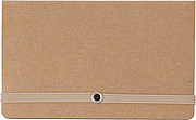 Card case with sticky tabsBlack