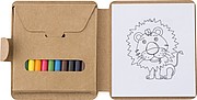 Cardboard colouring set Marlon